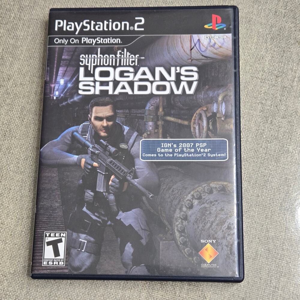 Syphon Filter Logan's Shadow PS2 CIB